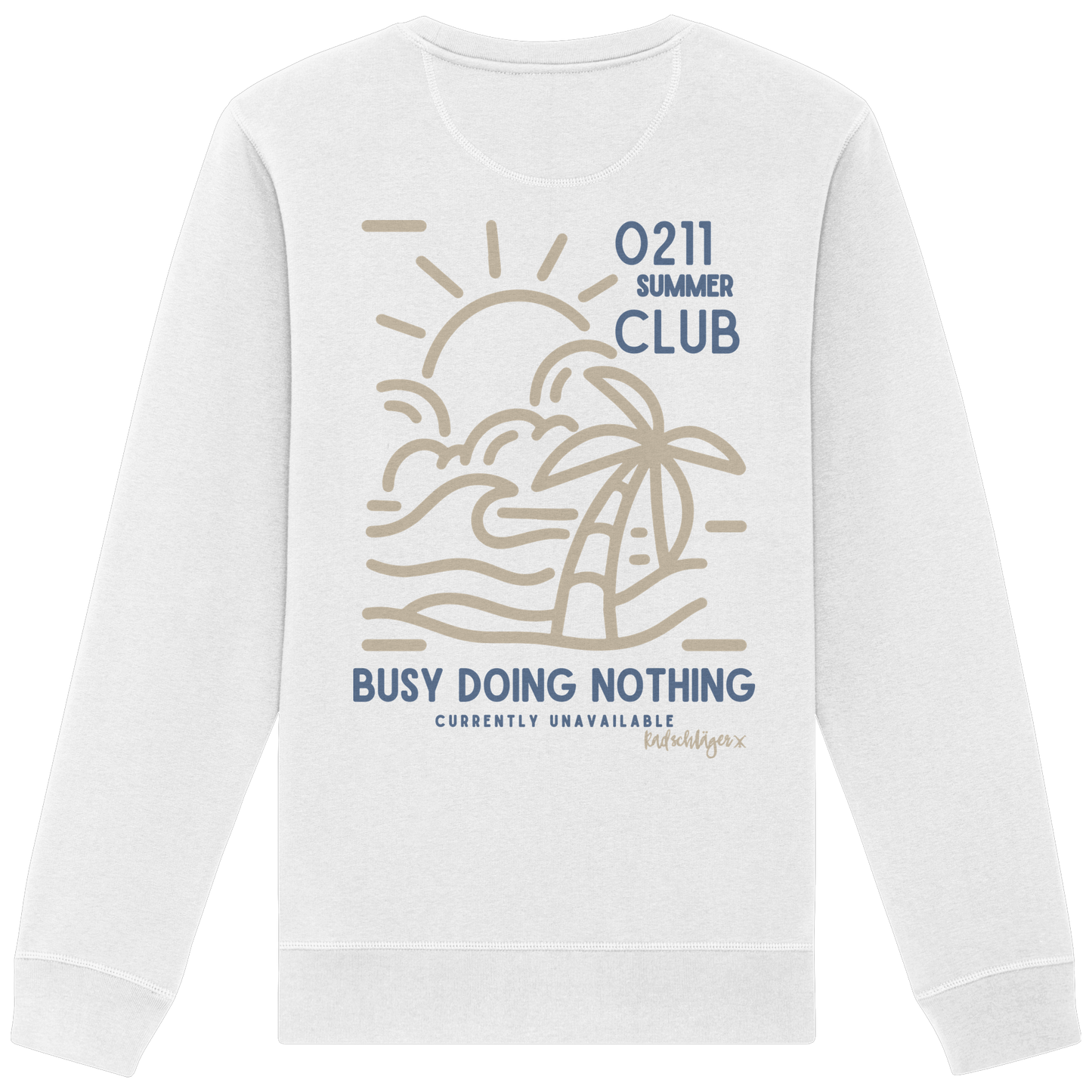 0211 Summer Club - Out of Office - Organic Basic Unisex Sweatshirt