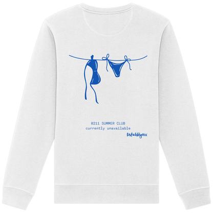 0211 Summer Club - Drying Off - Organic Basic Unisex Sweatshirt