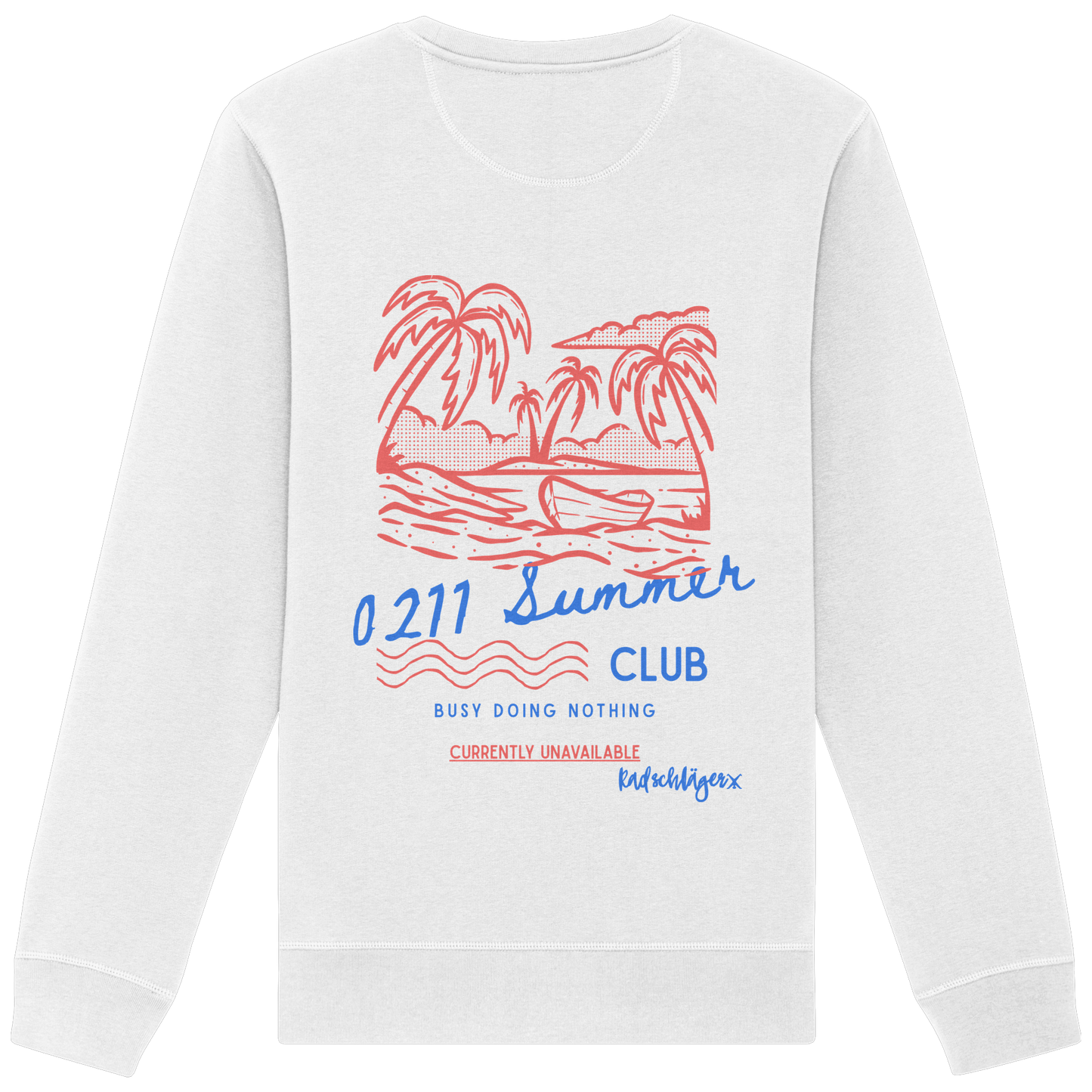 0211 Summer Club - Island State of Mind - Organic Basic Unisex Sweatshirt