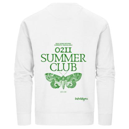 0211 Summer Club - Green Escape - Organic Basic Unisex Sweatshirt