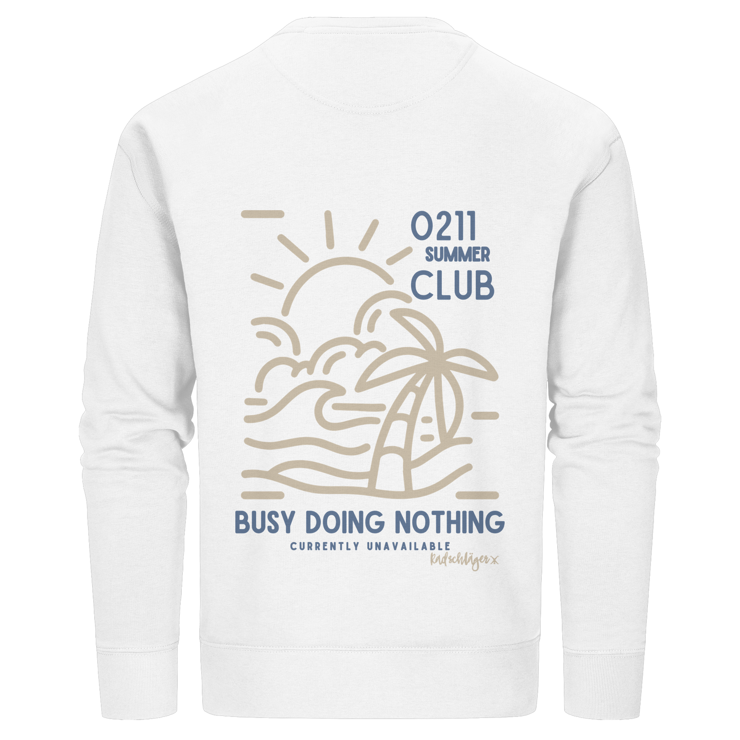 0211 Summer Club - Out of Office - Organic Basic Unisex Sweatshirt