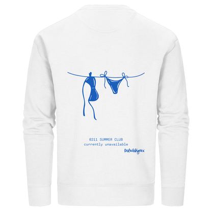 0211 Summer Club - Drying Off - Organic Basic Unisex Sweatshirt