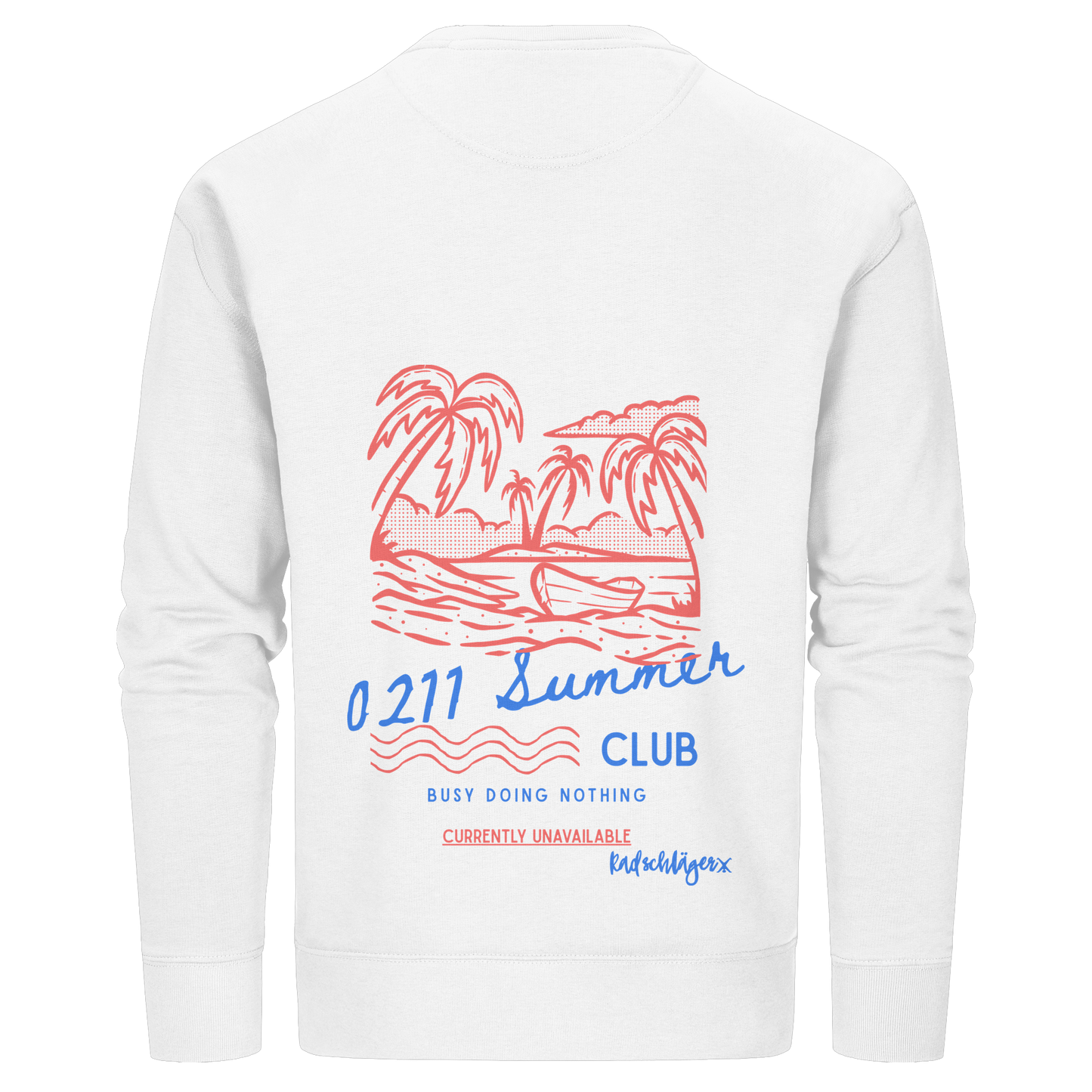 0211 Summer Club - Island State of Mind - Organic Basic Unisex Sweatshirt