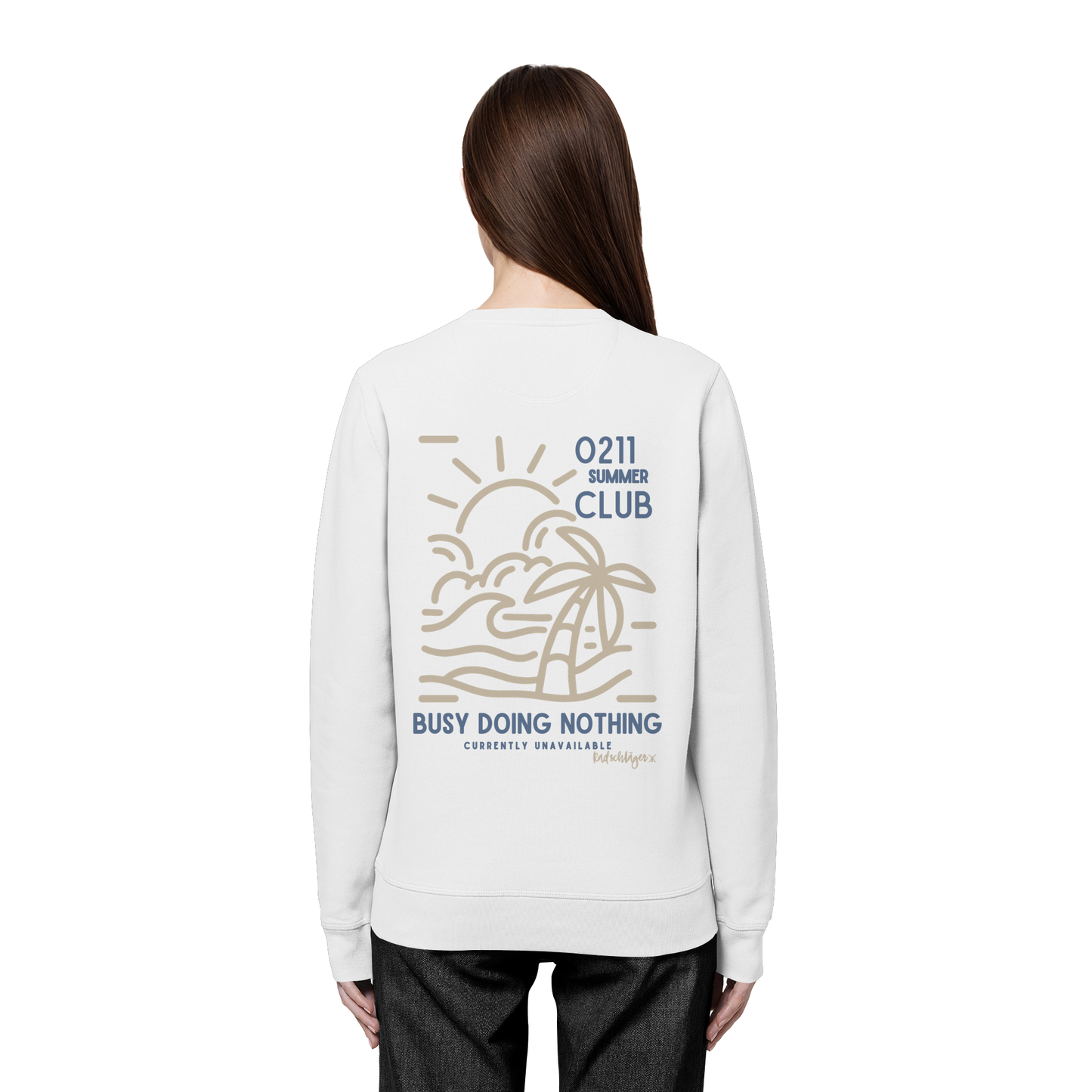 0211 Summer Club - Out of Office - Organic Basic Unisex Sweatshirt