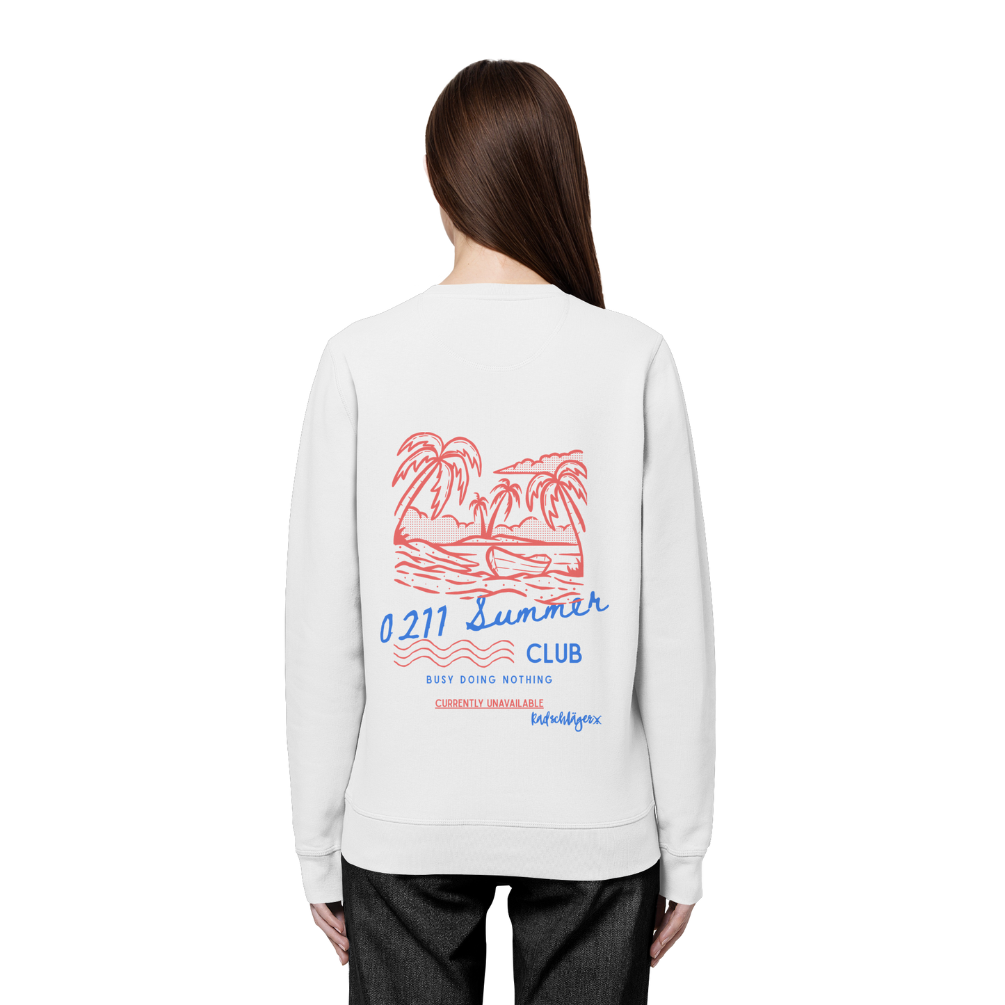 0211 Summer Club - Island State of Mind - Organic Basic Unisex Sweatshirt