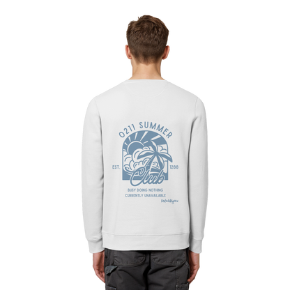 0211 Summer Club - Sunset Routine - Organic Basic Unisex Sweatshirt