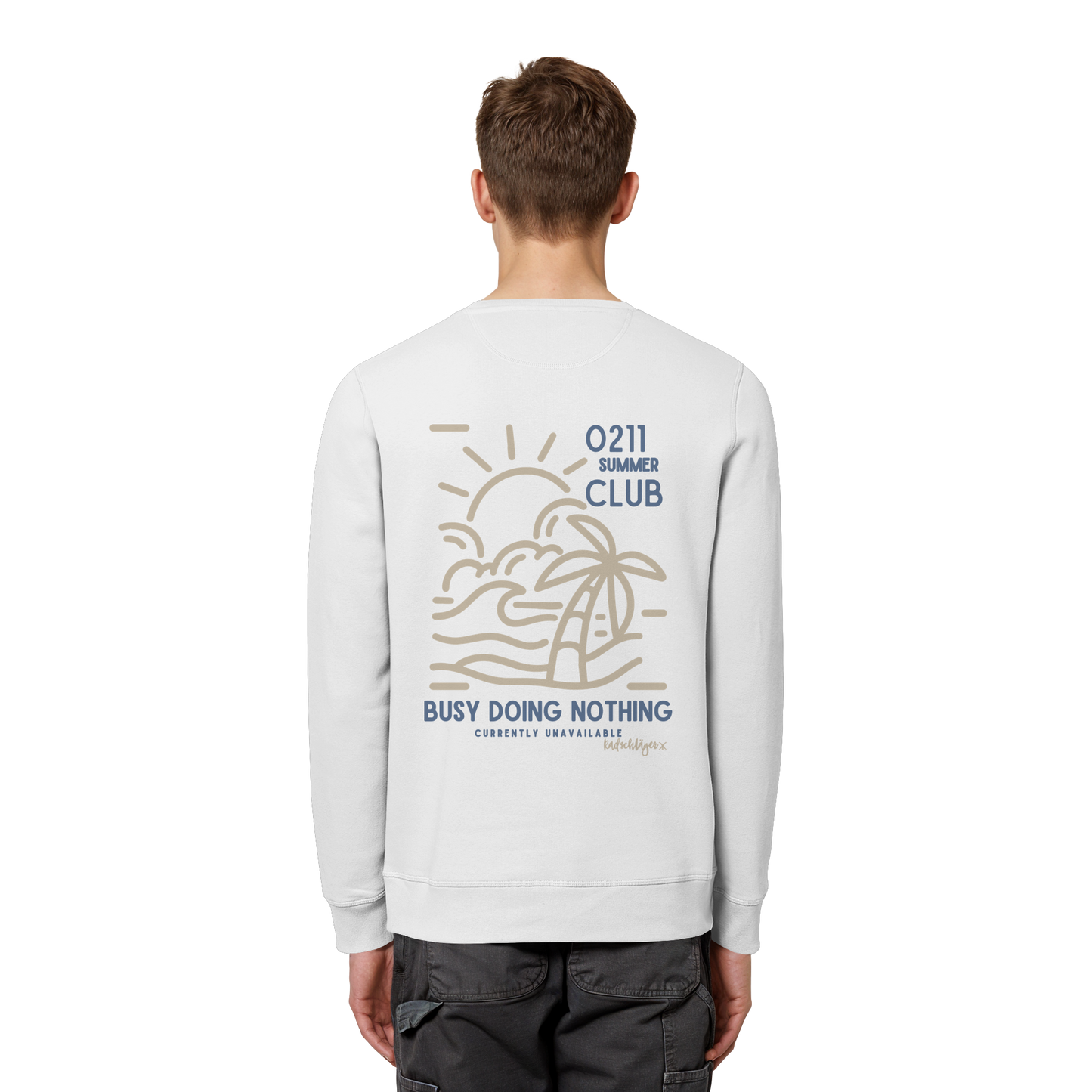 0211 Summer Club - Out of Office - Organic Basic Unisex Sweatshirt