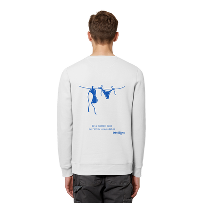 0211 Summer Club - Drying Off - Organic Basic Unisex Sweatshirt