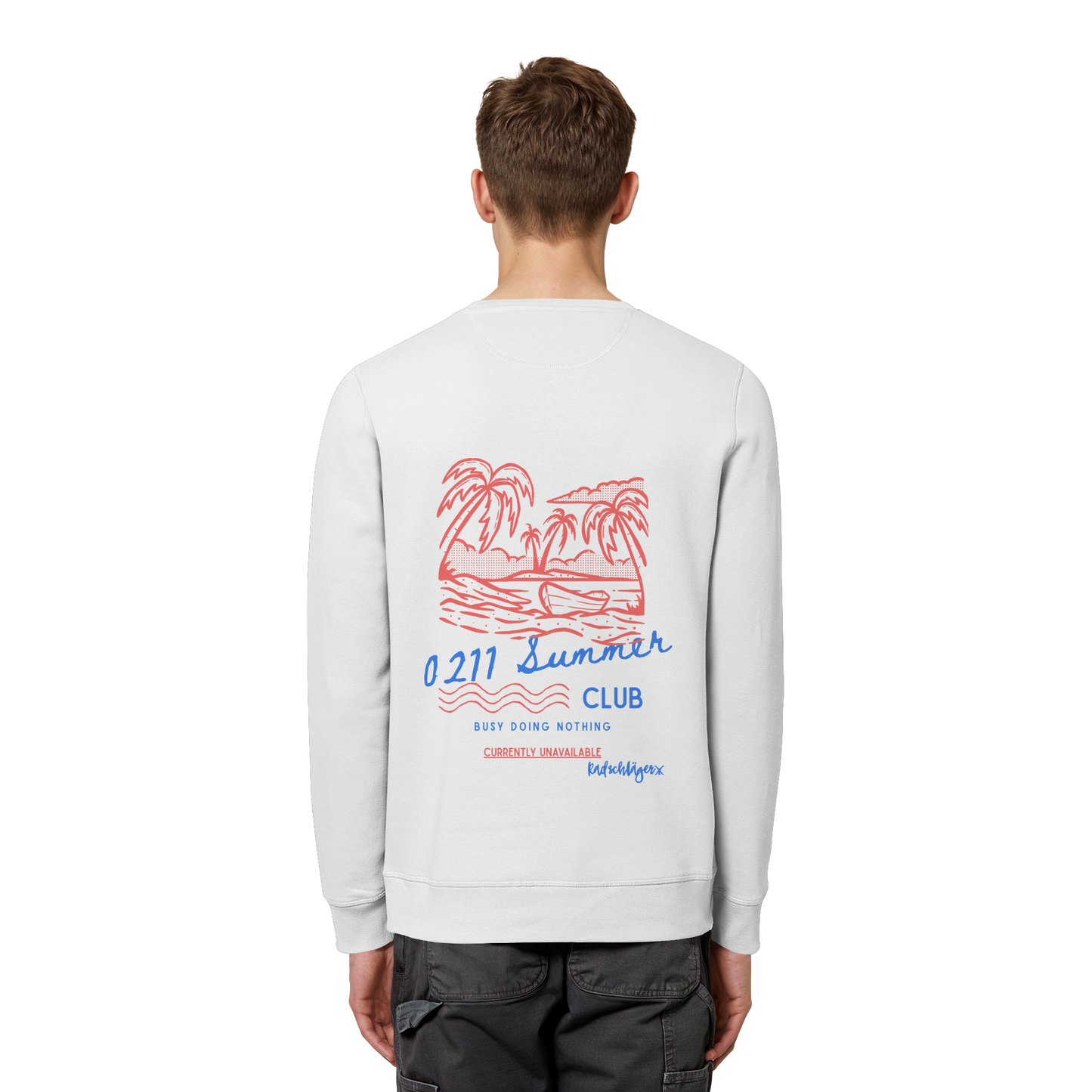 0211 Summer Club - Island State of Mind - Organic Basic Unisex Sweatshirt