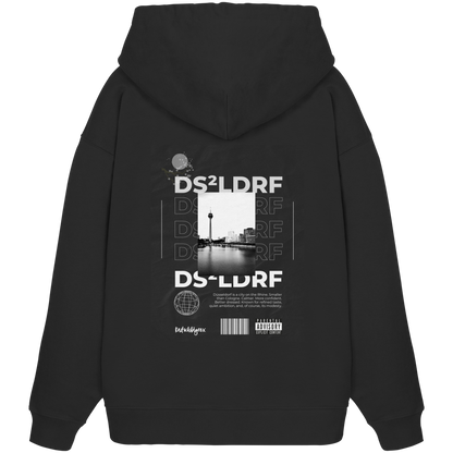 0211-Tape - Organic Oversized Hoodie