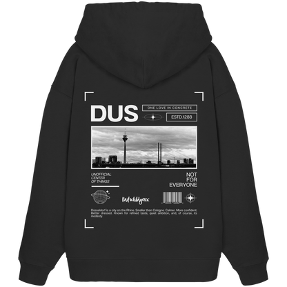 0211-Concrete - Organic Oversized Hoodie