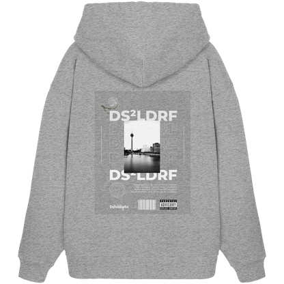0211-Tape - Organic Oversized Hoodie