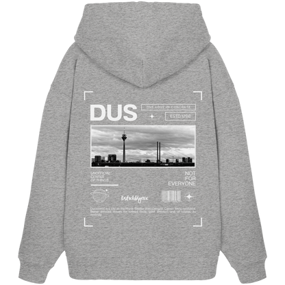 0211-Concrete - Organic Oversized Hoodie