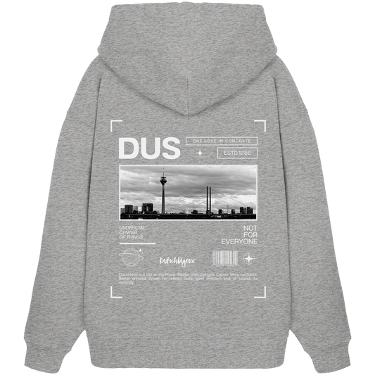Hoodie Concrete, Oversized