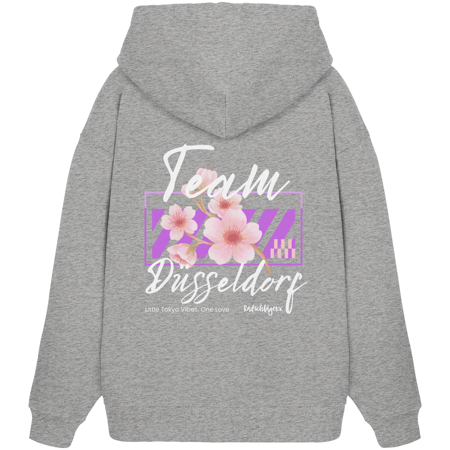 0211–Team Düsseldorf - Organic Oversized Hoodie
