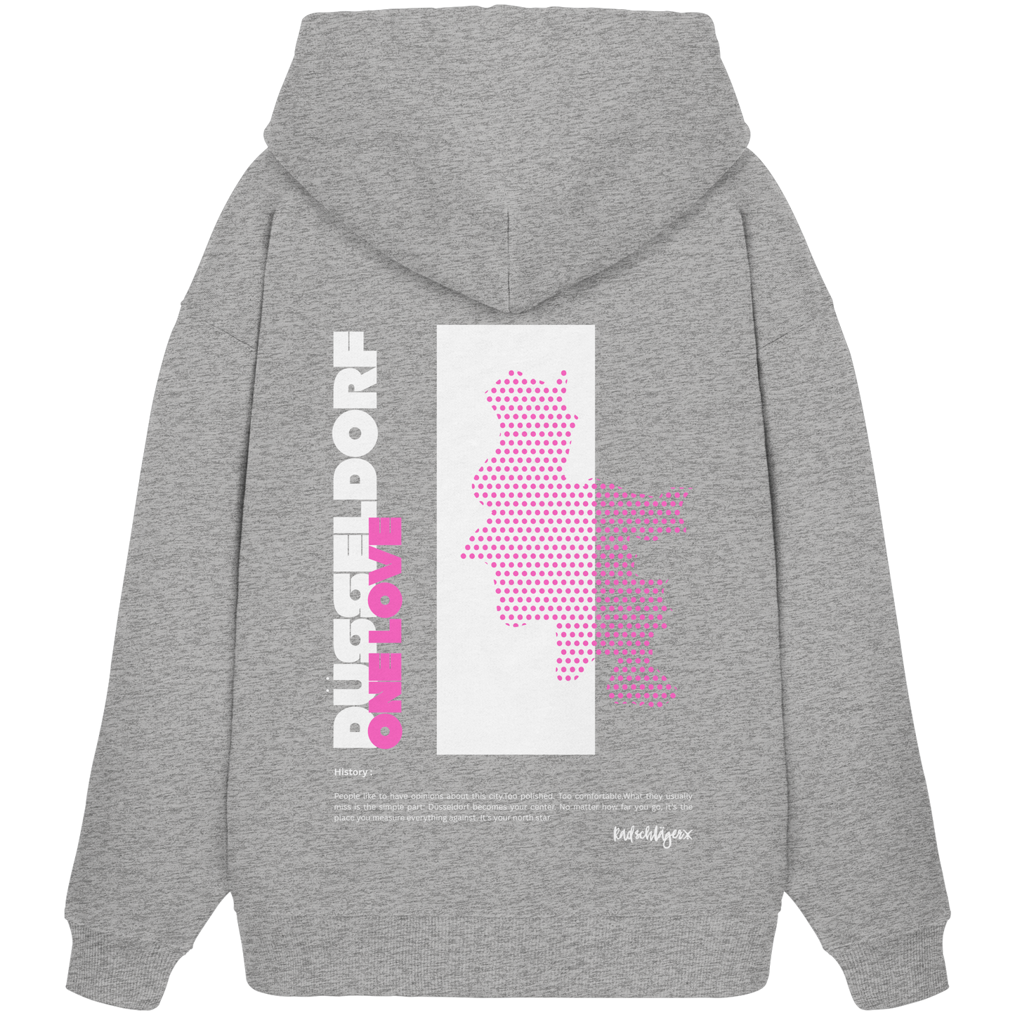 0211-North Star - Organic Oversized Hoodie