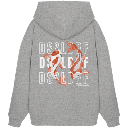 0211-Koi - Organic Oversized Hoodie