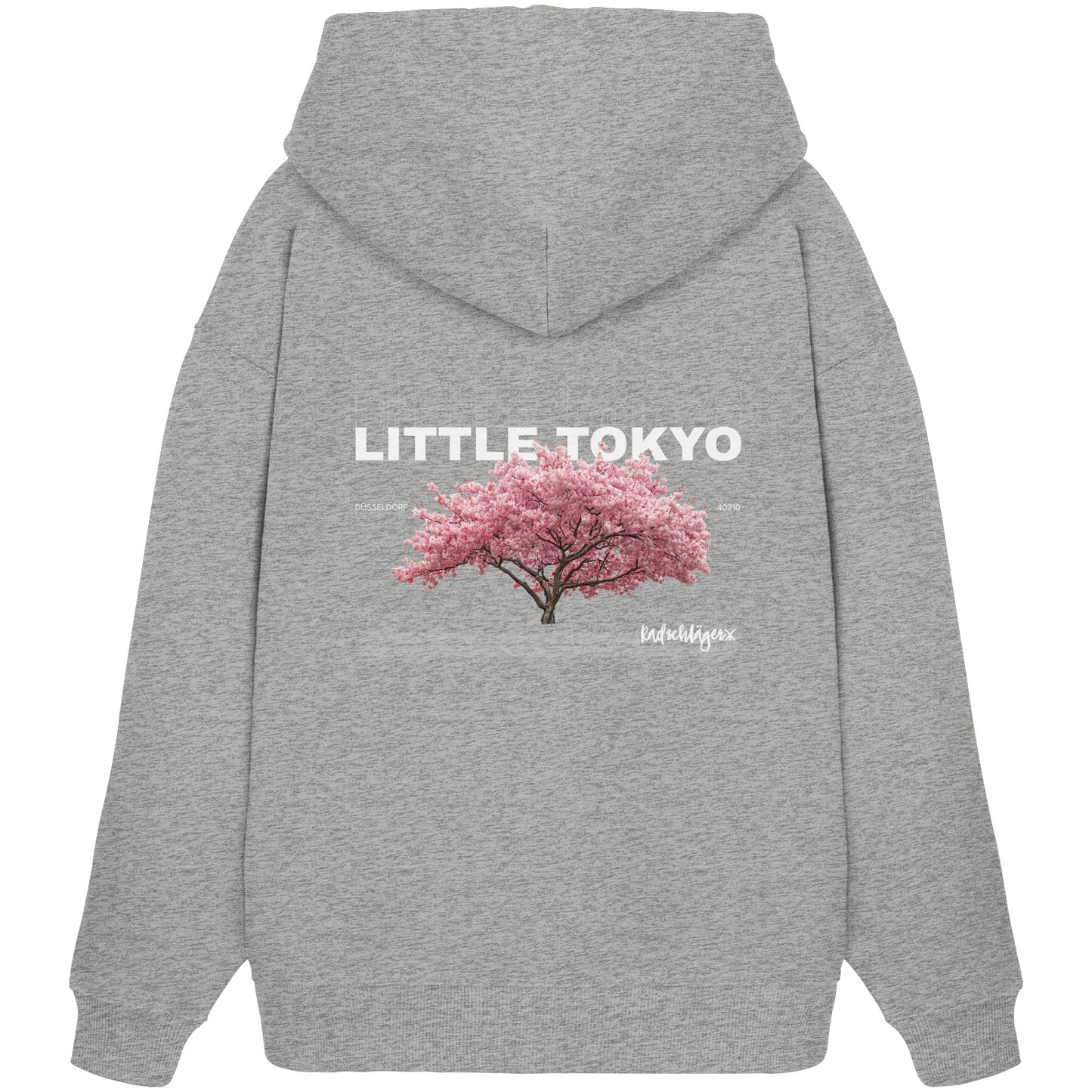 0211-Little Tokyo - Organic Oversized Hoodie