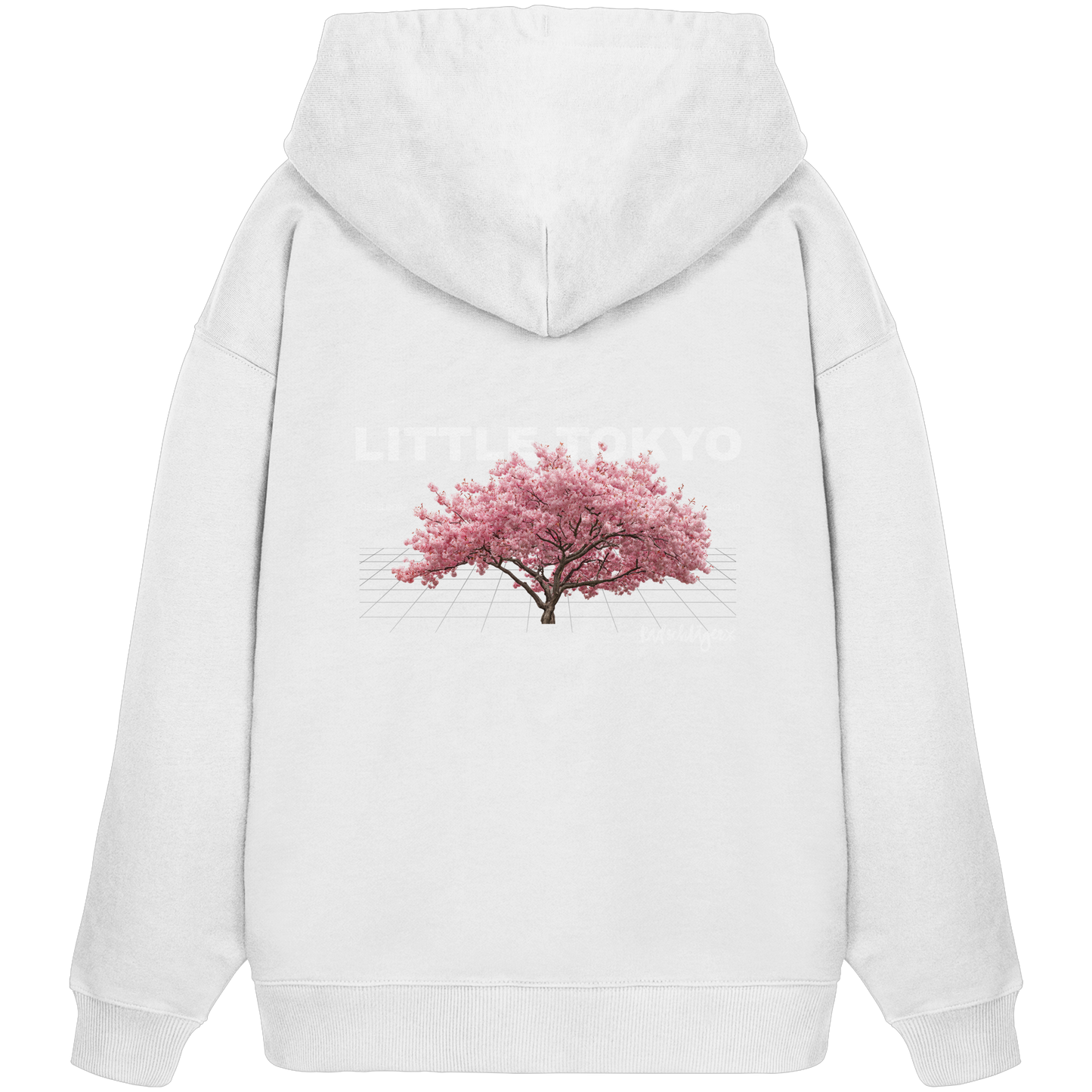 0211-Little Tokyo - Organic Oversized Hoodie