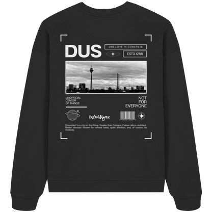 0211-Concrete - Organic Oversized Sweatshirt