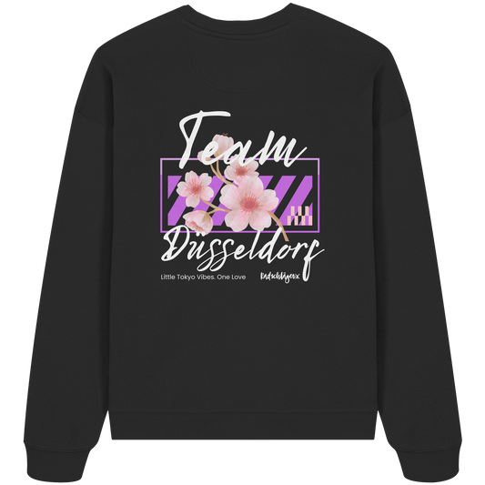 0211–Team Düsseldorf - Organic Oversized Sweatshirt
