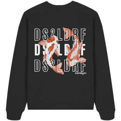0211-Koi - Organic Oversized Sweatshirt