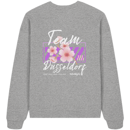 0211–Team Düsseldorf - Organic Oversized Sweatshirt