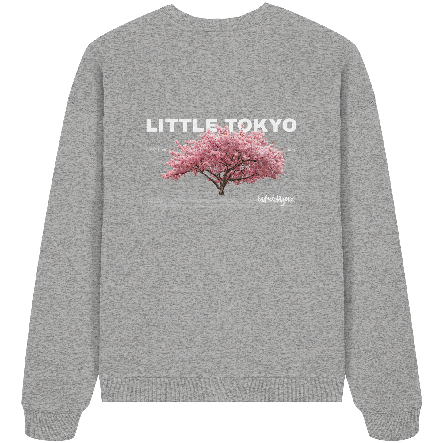 0211-Little Tokyo - Organic Oversized Sweatshirt