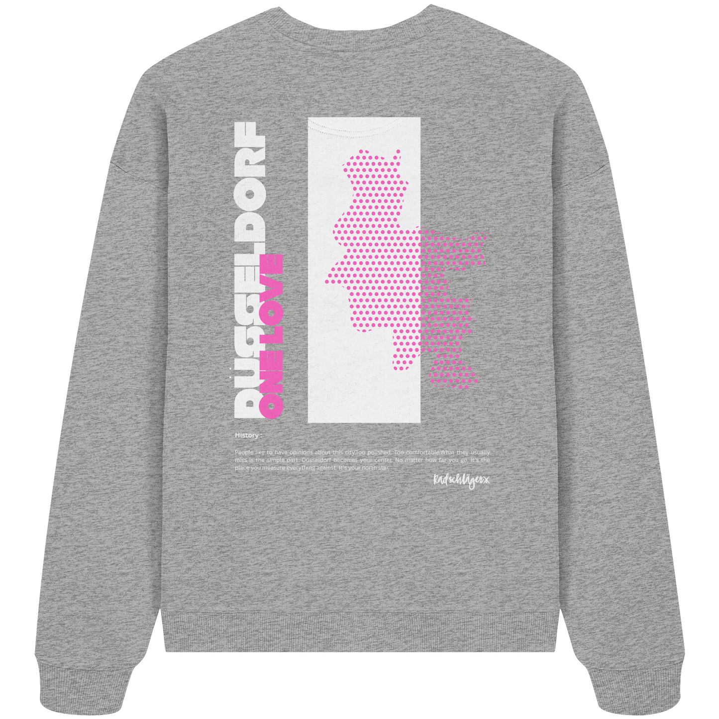 0211-North Star - Organic Oversized Sweatshirt