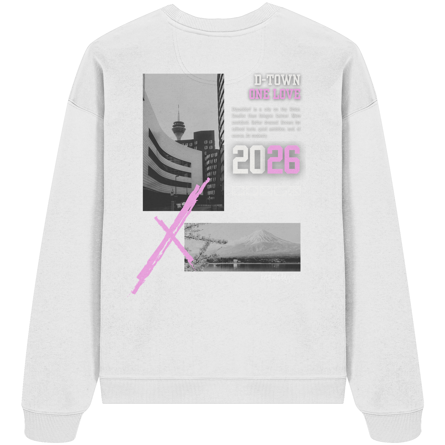 0211-OneLove - Organic Oversized Sweatshirt