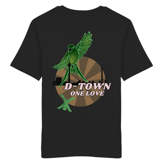 Rising Bird - Maron - Organic Shirt