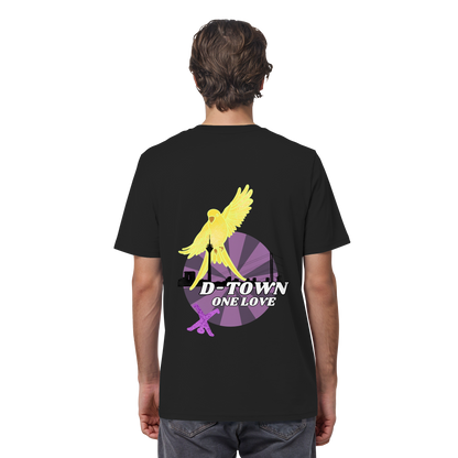 Rising Bird - Yellow - Organic Shirt