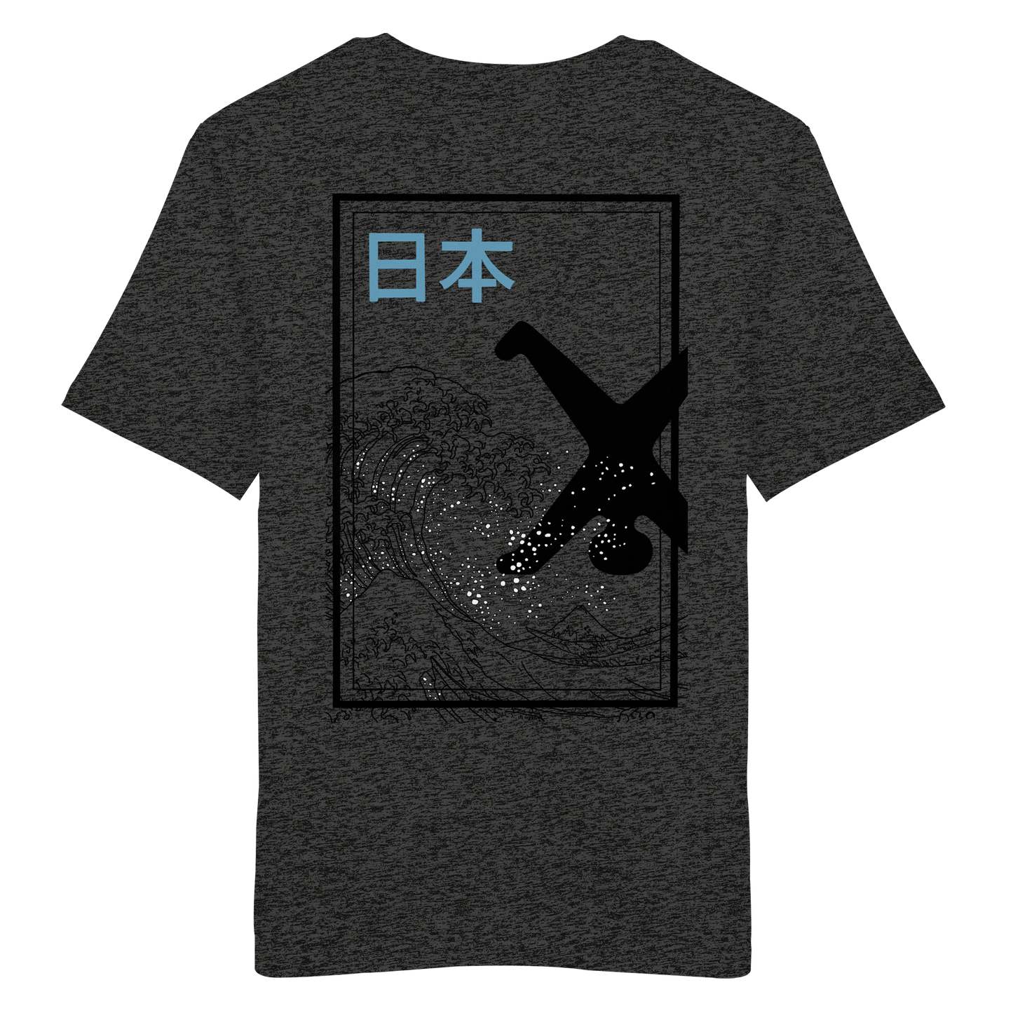 Great Wave - Blue - Organic Shirt