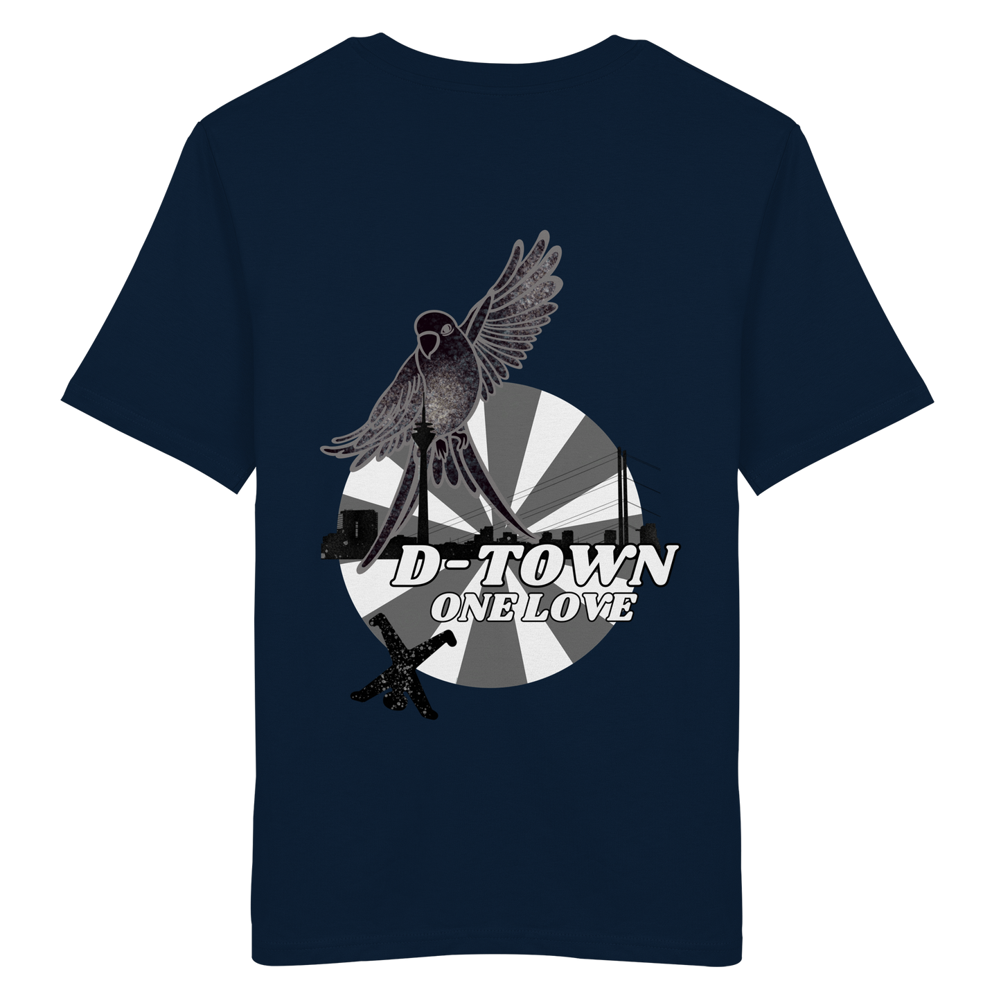 Rising Bird - Monochrome - Organic Shirt