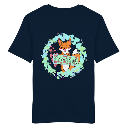 Japan - Fox - Green - Organic Shirt