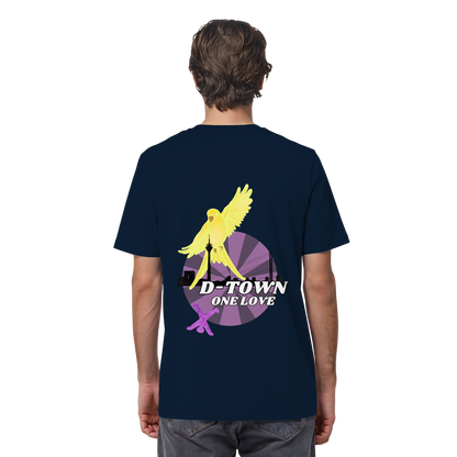 Rising Bird - Yellow - Organic Shirt