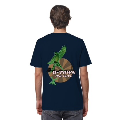 Rising Bird - Maron - Organic Shirt