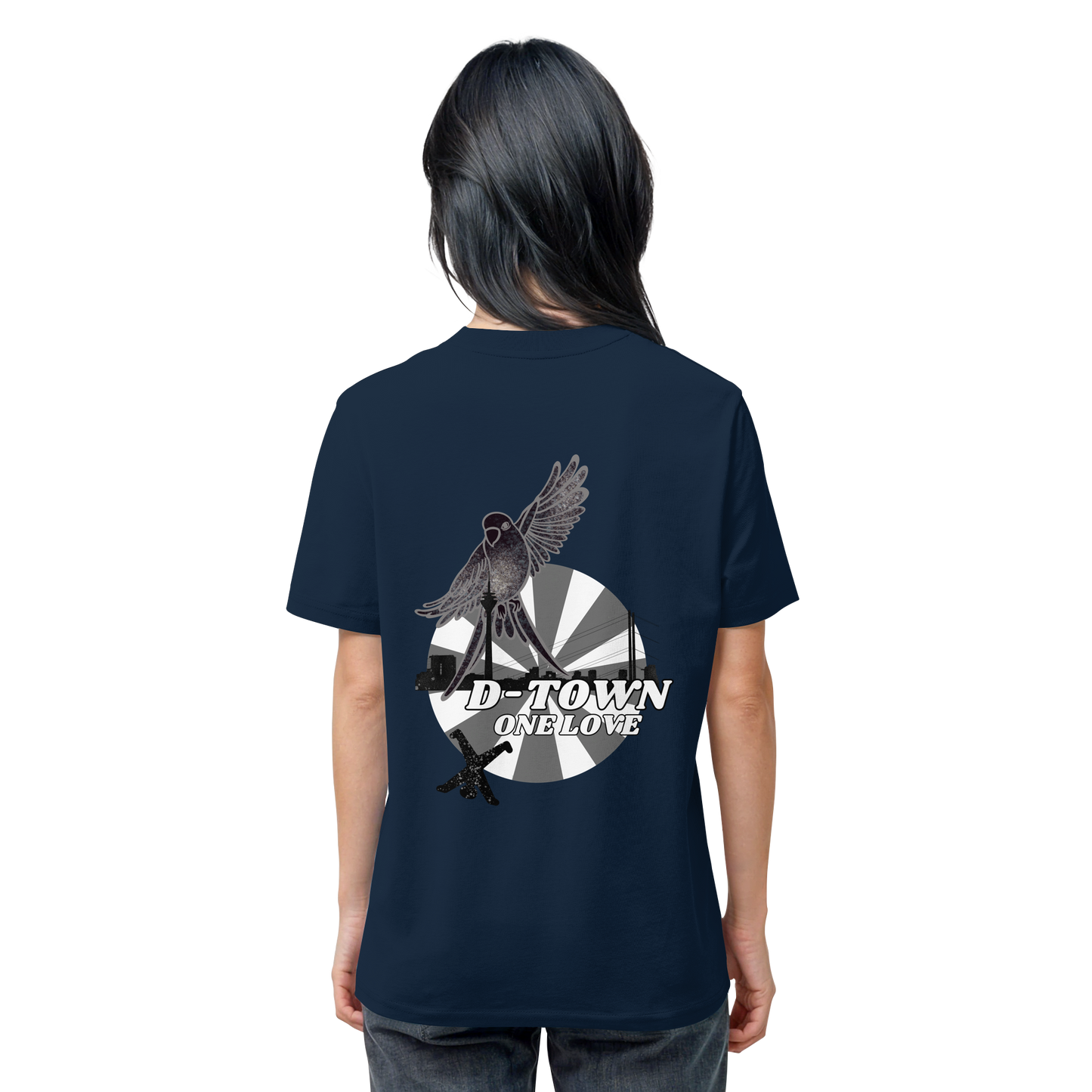 Rising Bird - Monochrome - Organic Shirt