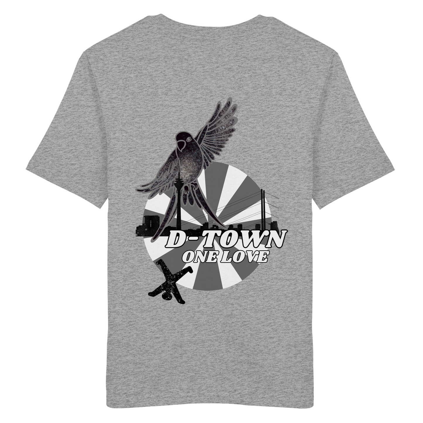 Rising Bird - Monochrome - Organic Shirt