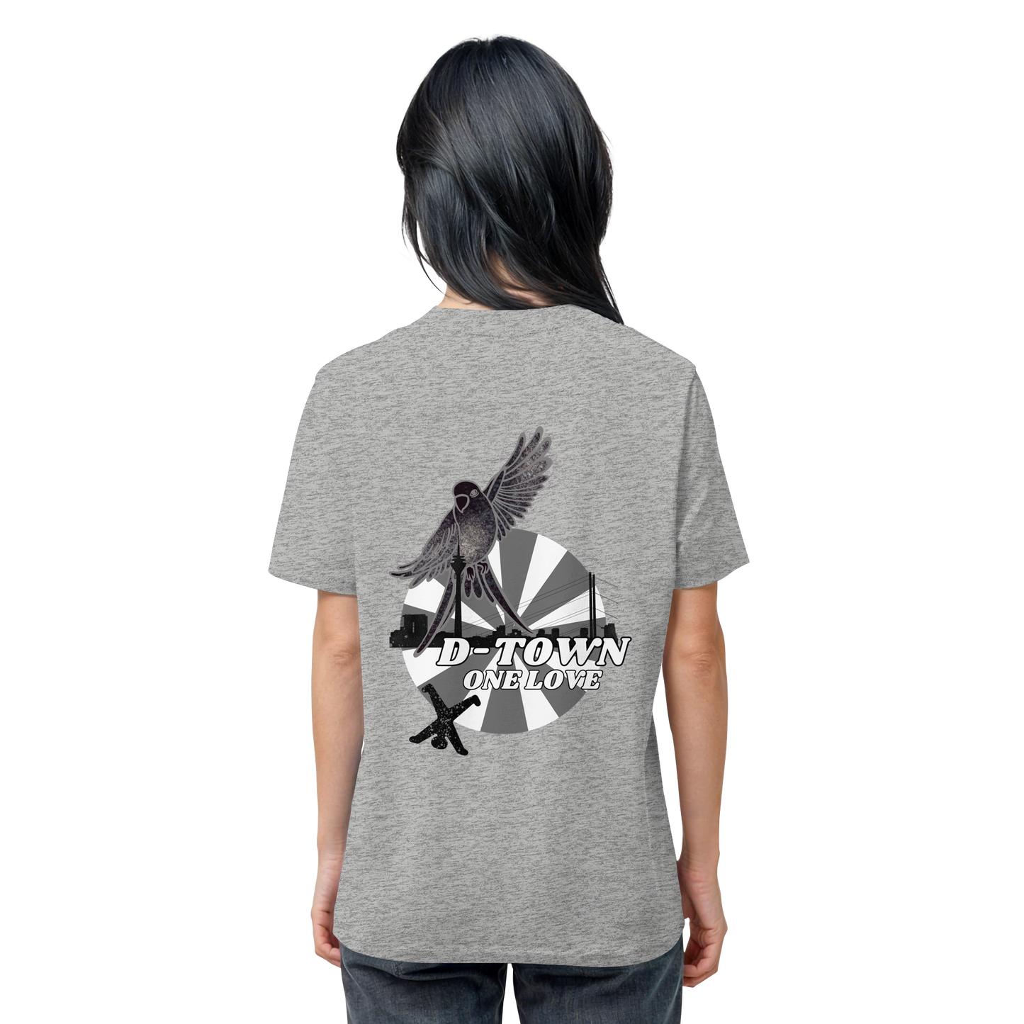 Rising Bird - Monochrome - Organic Shirt