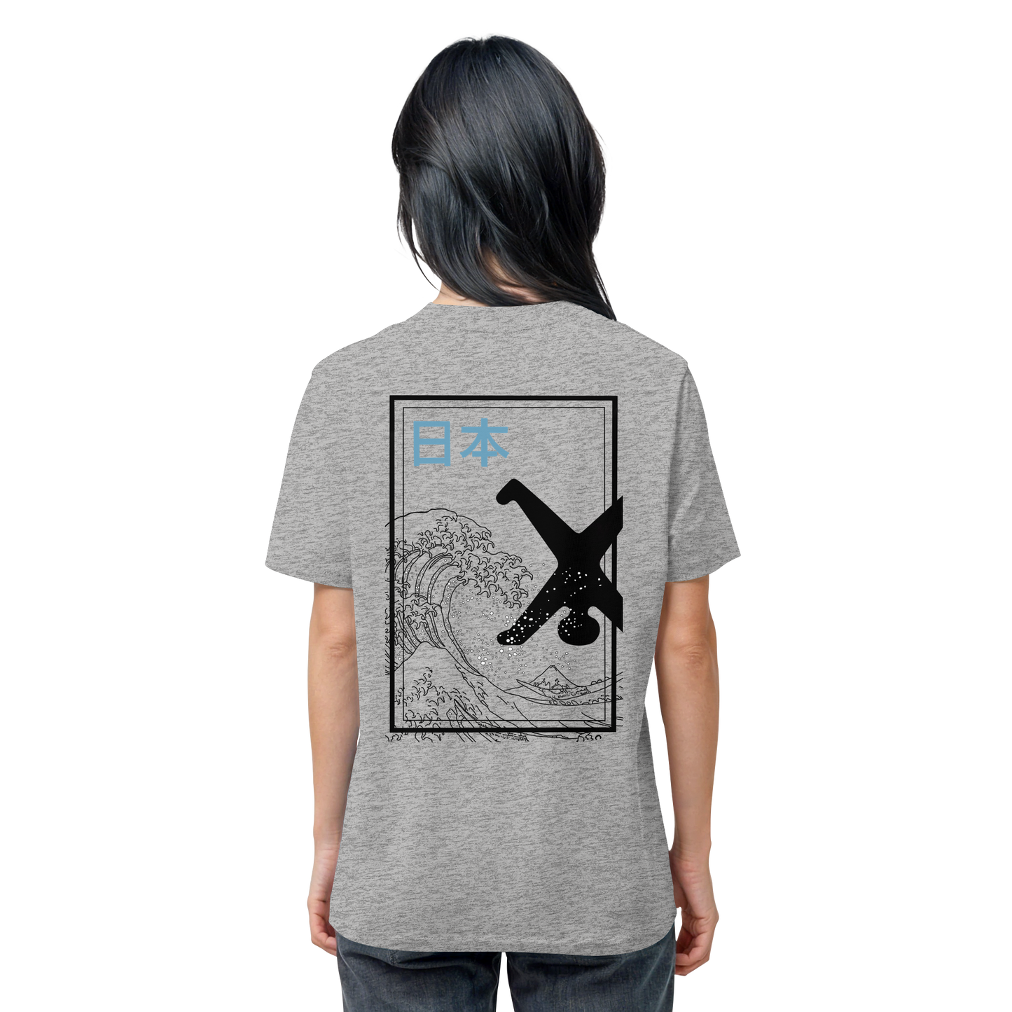 Great Wave - Blue - Organic Shirt