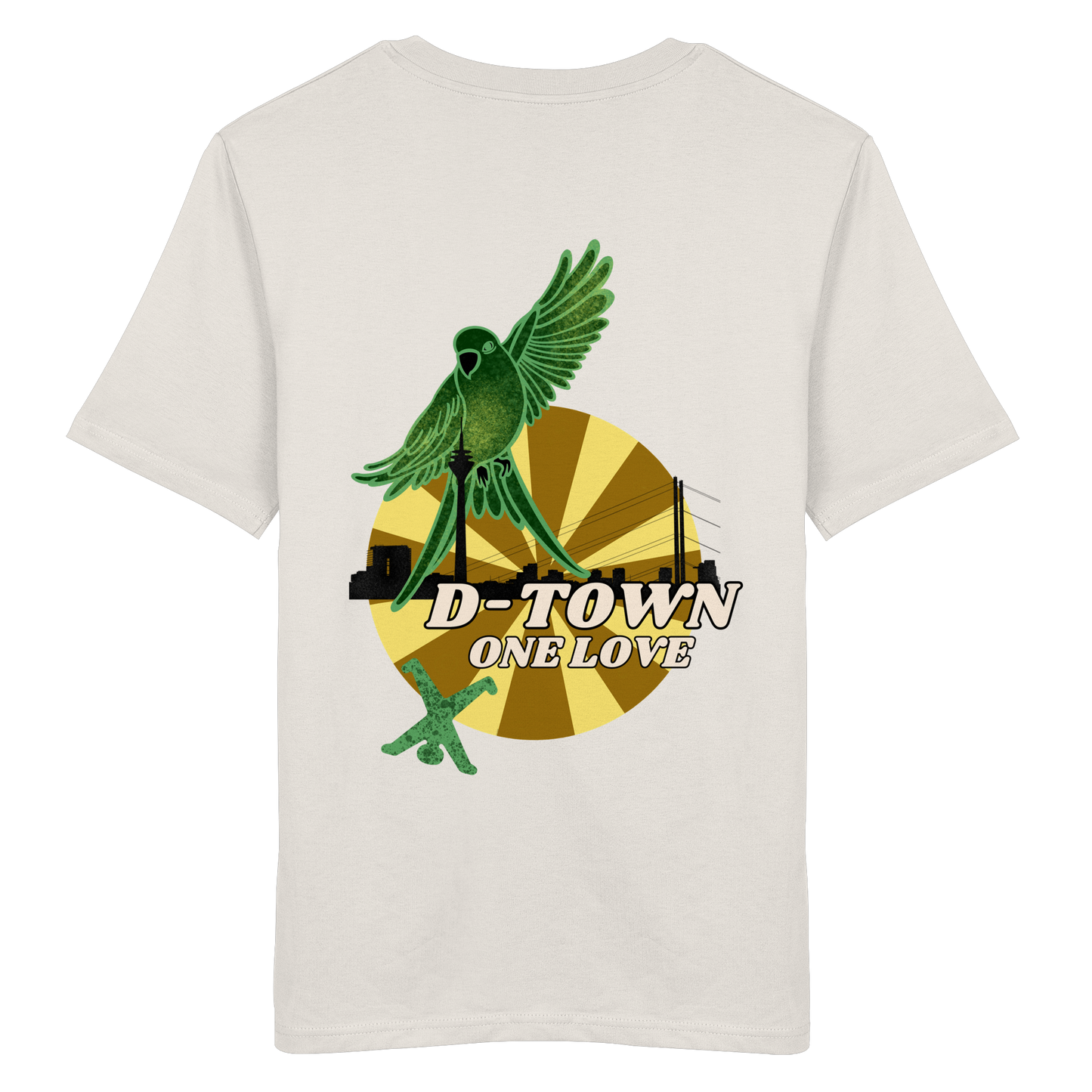 Rising Bird - Green - Organic Shirt