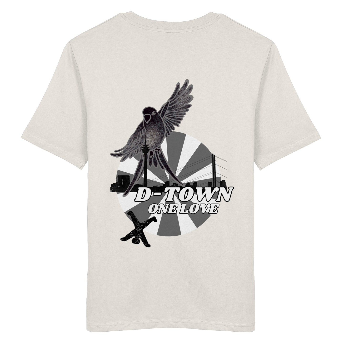 Rising Bird - Monochrome - Organic Shirt