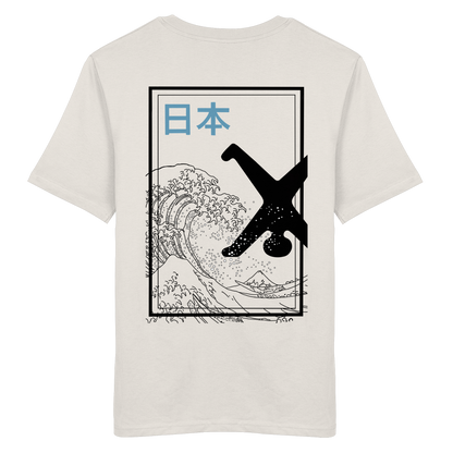 Great Wave - Blue - Organic Shirt