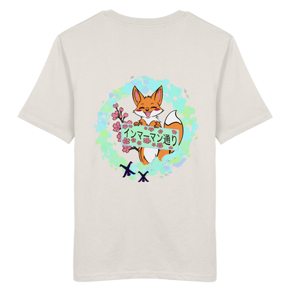 Japan - Fox - Green - Organic Shirt