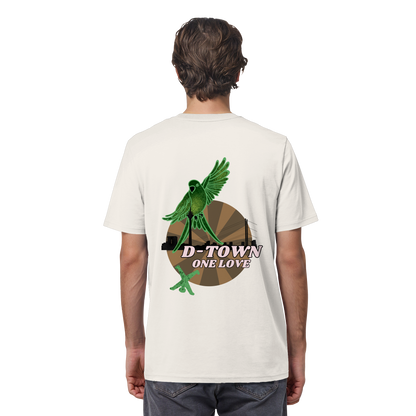 Rising Bird - Maron - Organic Shirt