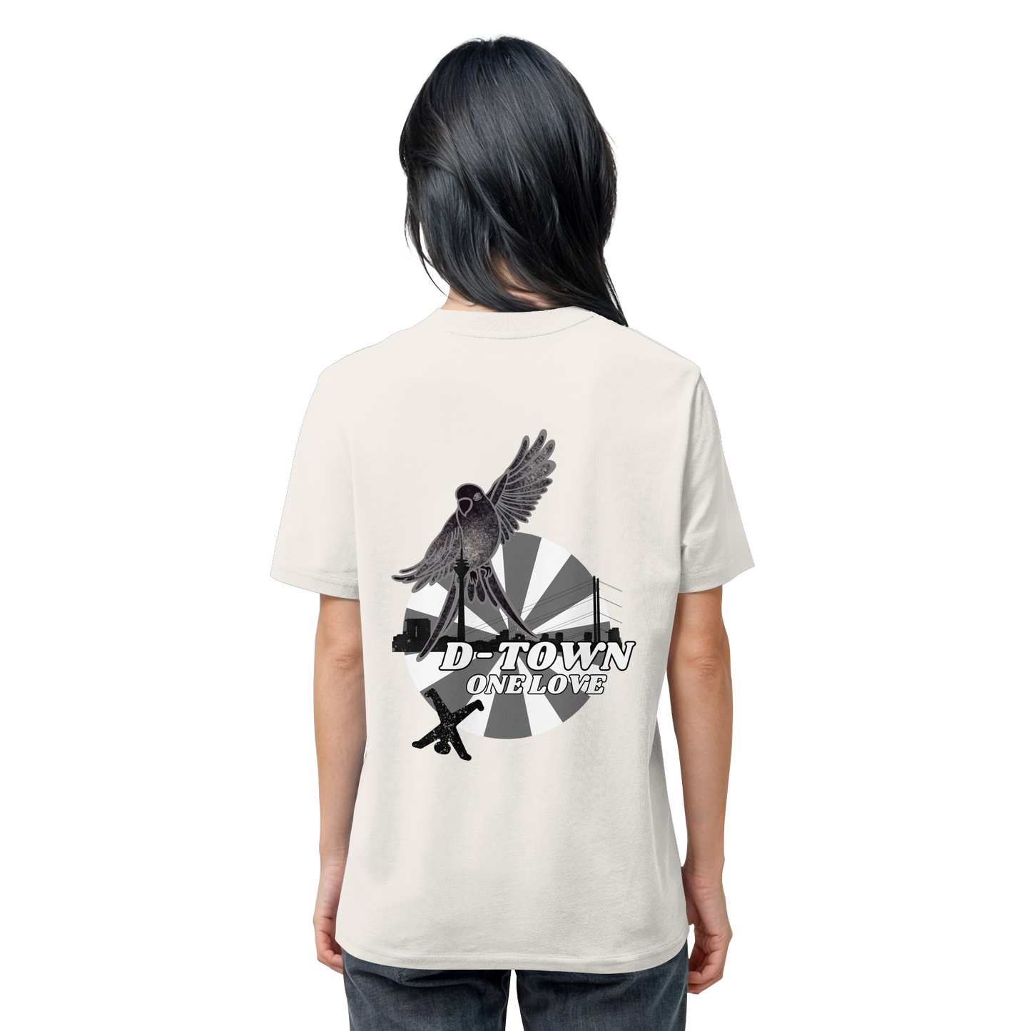 Rising Bird - Monochrome - Organic Shirt