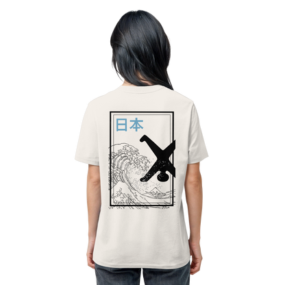 Great Wave - Blue - Organic Shirt