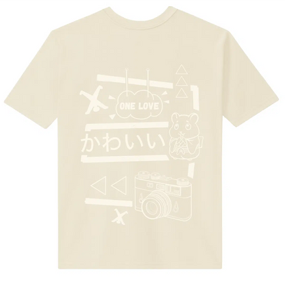 Radschläger Japan – Backprint ONE LOVE T-Shirt