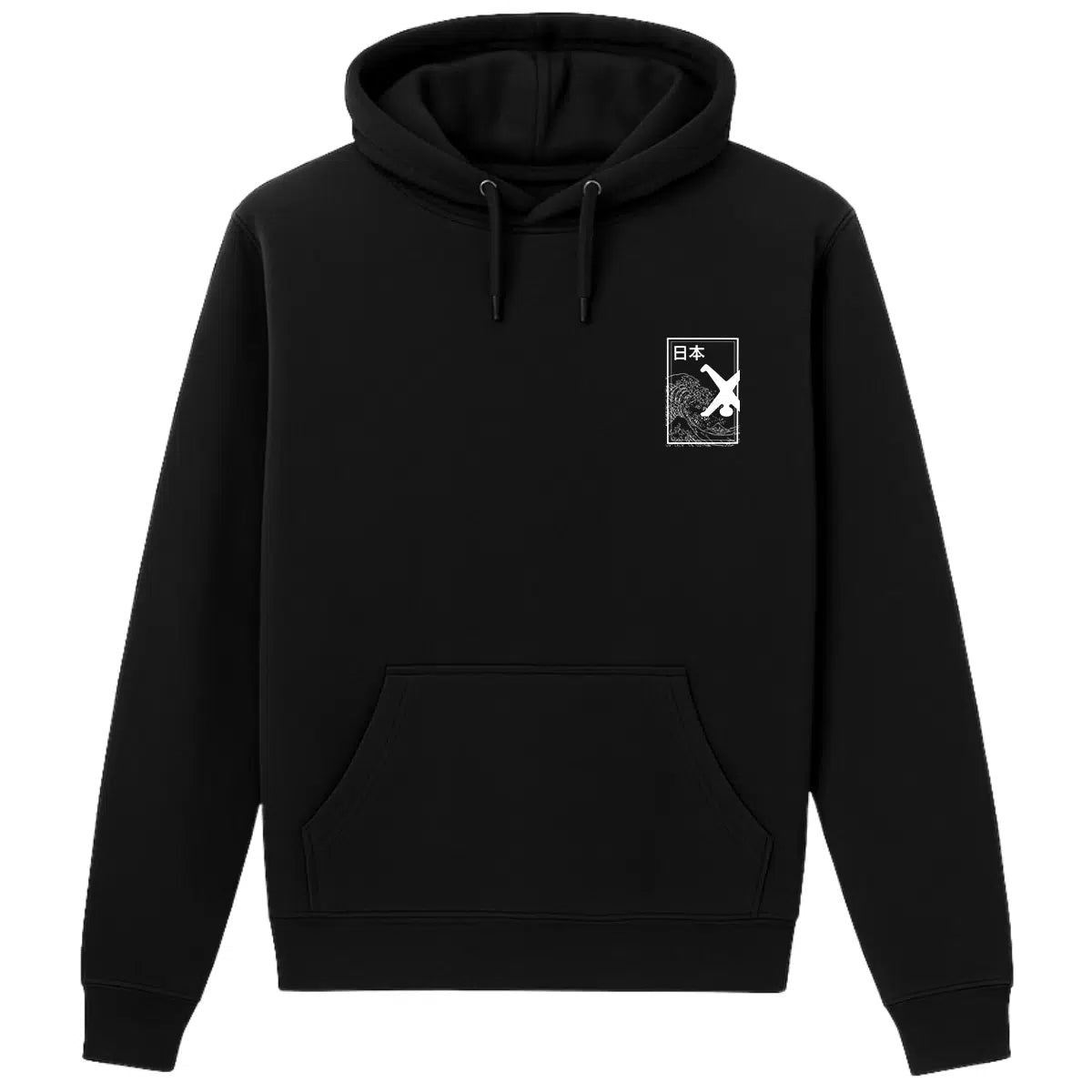 Hoodie japanische Welle